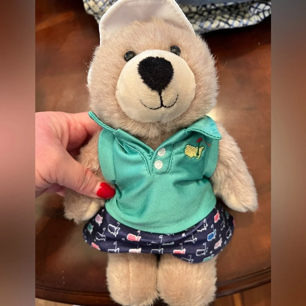 THE MASTERS Augusta National 2022 PGA Golf Tour Girl Plush Commemorative Bear - Picture 2 of 8